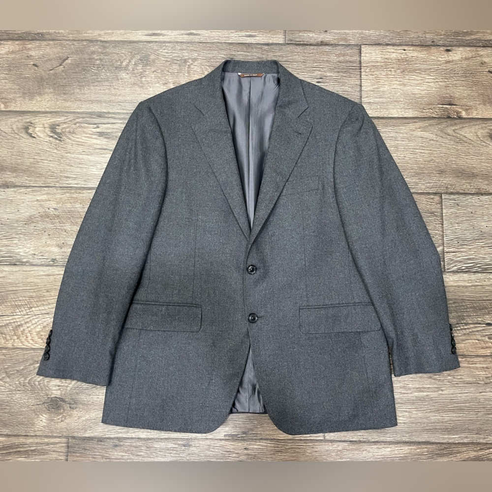 CANALI Kei‎ Gray Cashmere Sports Jacket Sz 40C